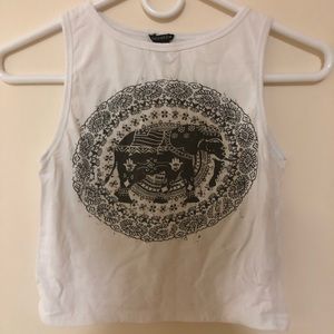🎉NWOT 🎉 Forever 21 Cropped Muscle Tank